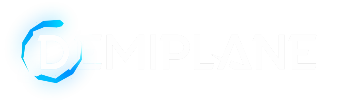 Demiplane logo that links to the home page